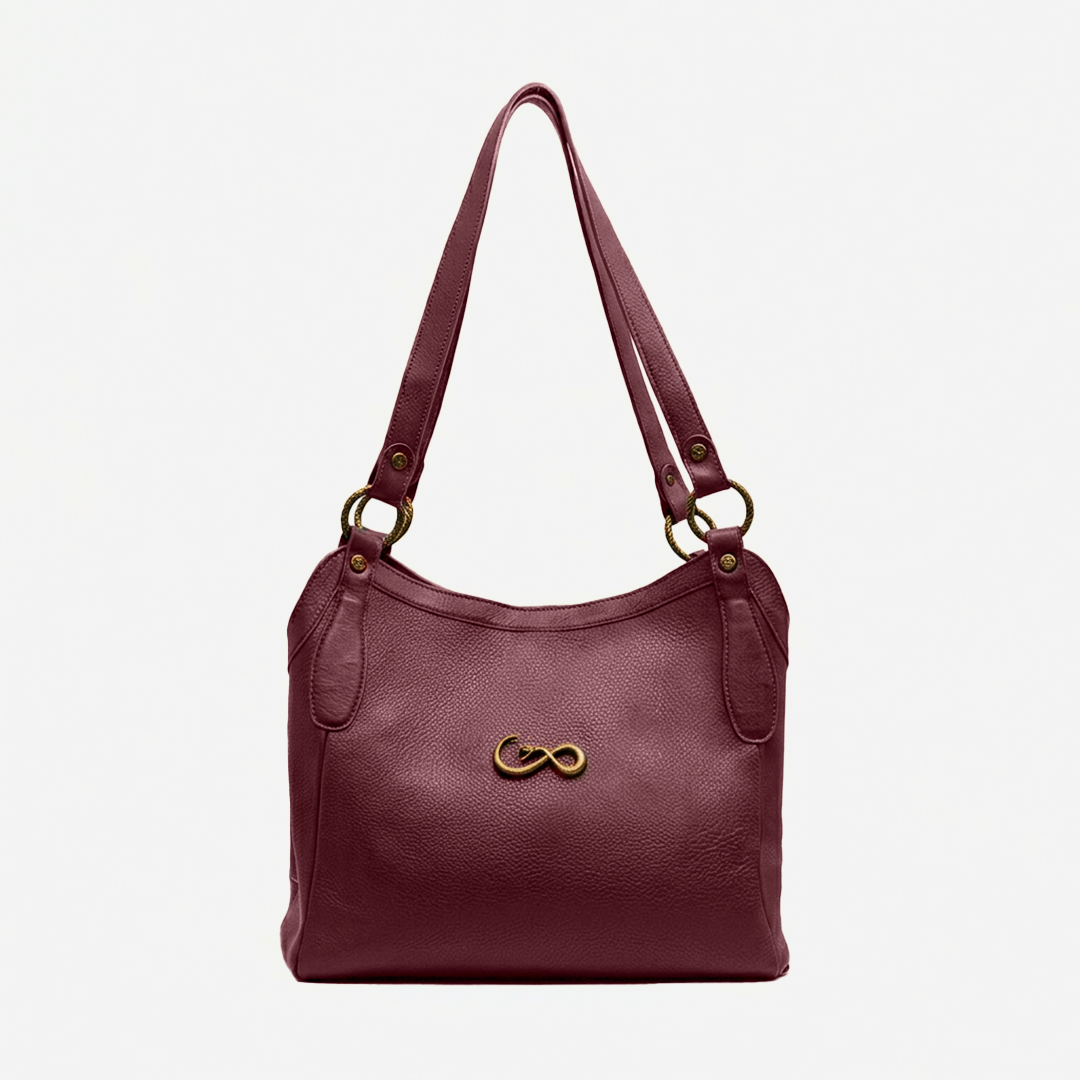 Bolsa Shoulder bag - BARBARA Burgundy