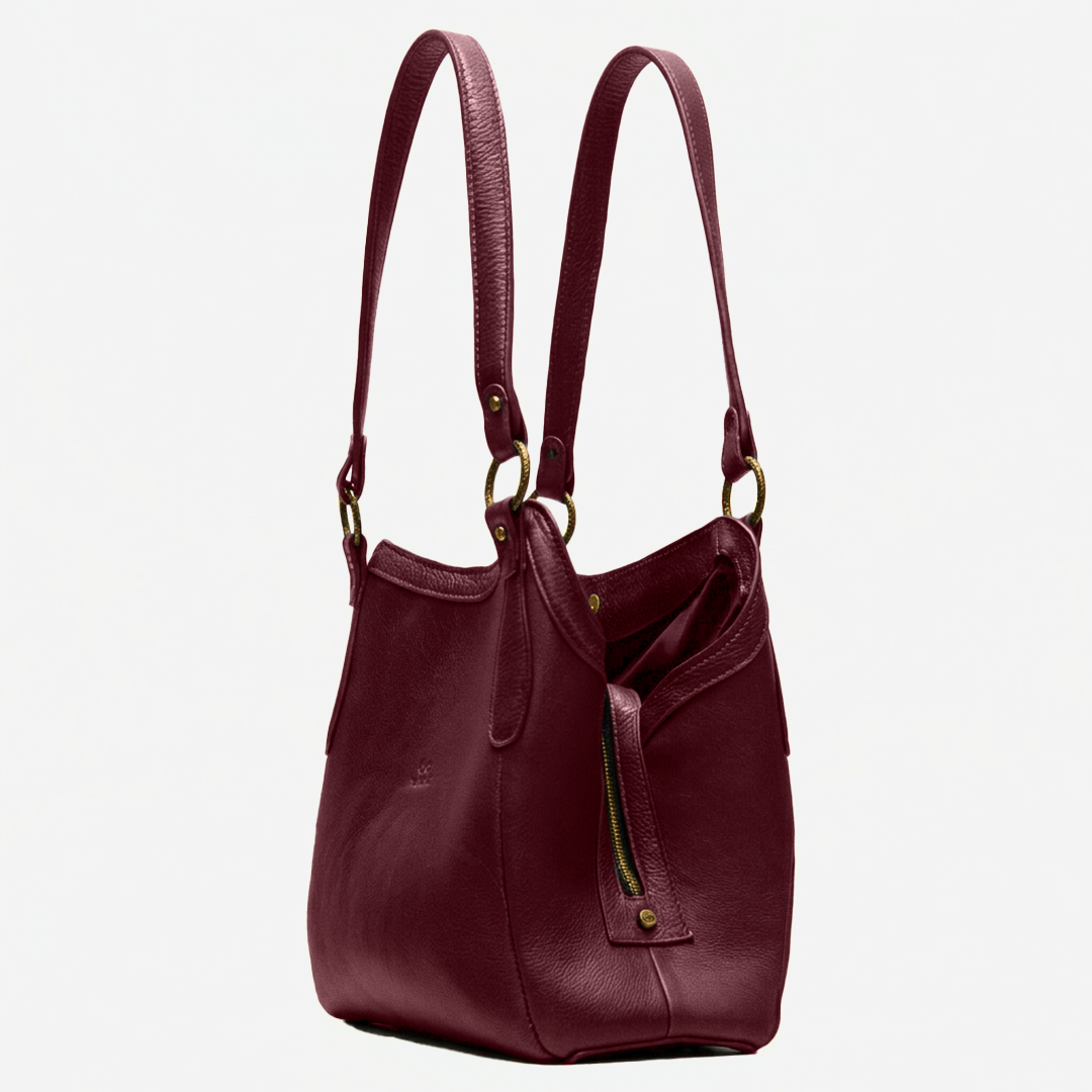 Bolsa Shoulder bag - BARBARA Burgundy