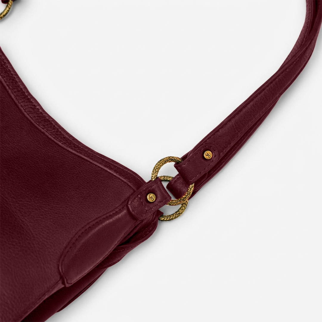 Bolsa Shoulder bag - BARBARA Burgundy