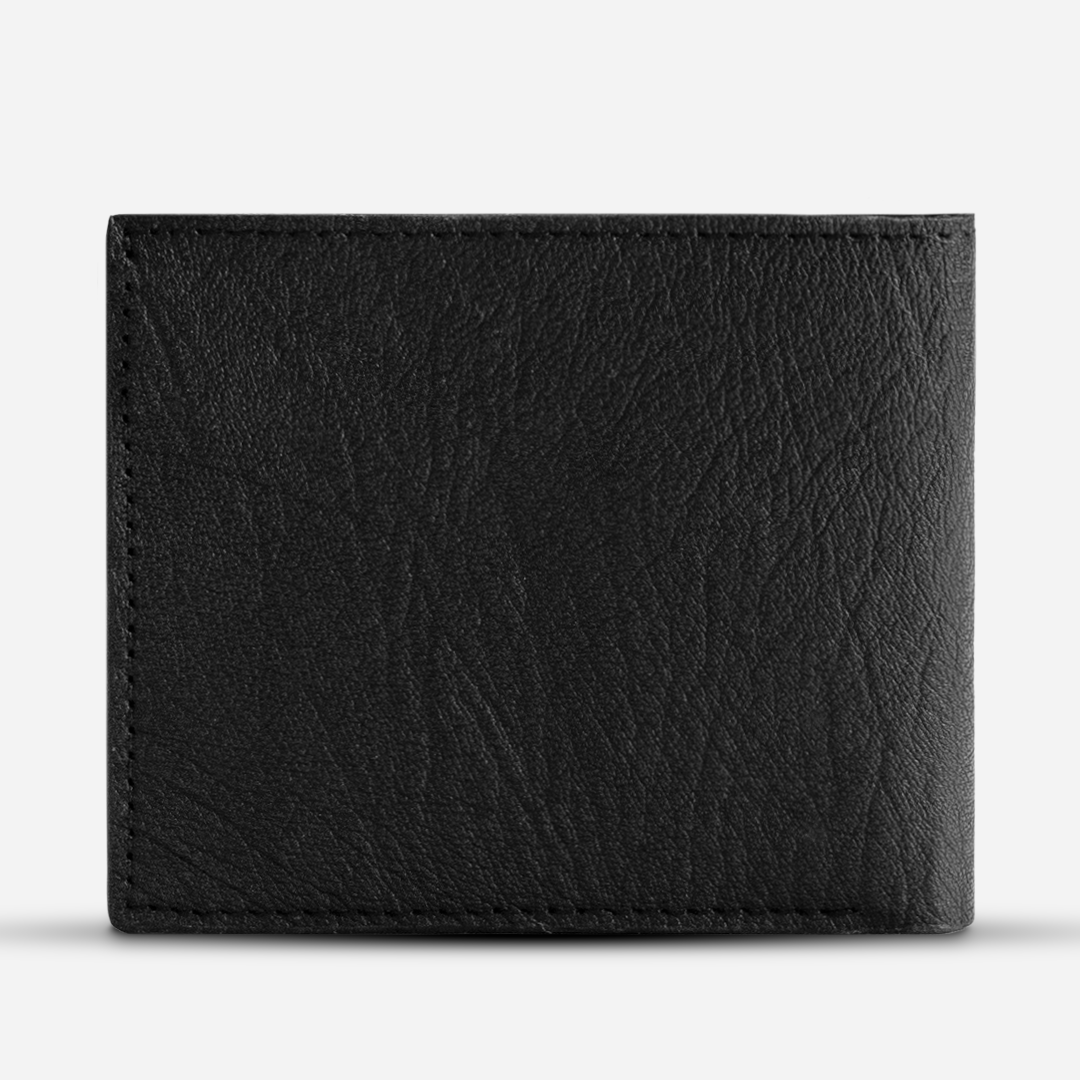 Cartera "The Grid" - Deep Black