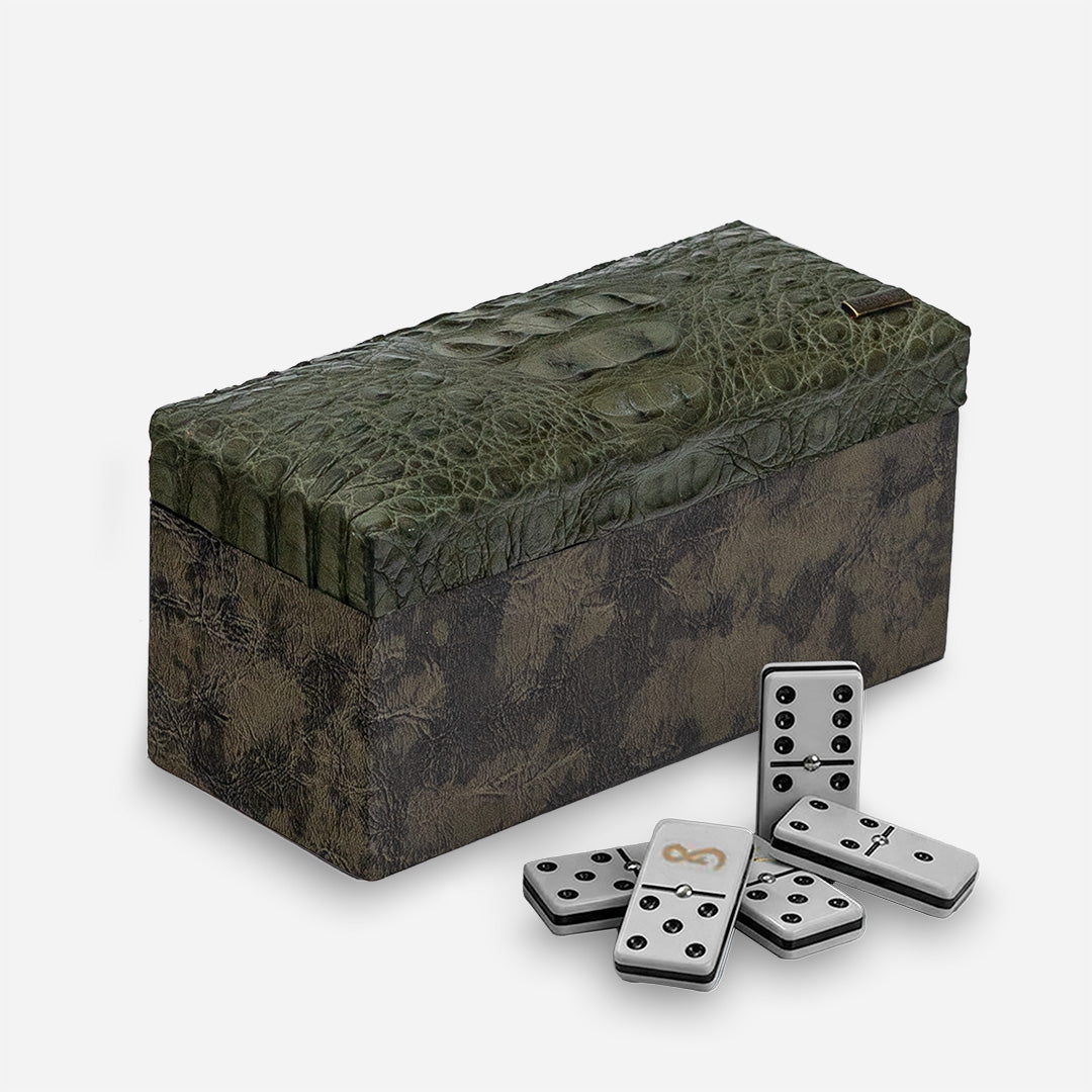 Cofre Domino - Billionaire Croc Olive
