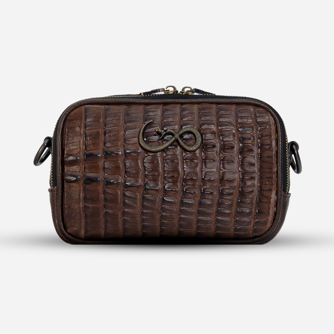 Documentera Mini - Billionaire Croc Brown