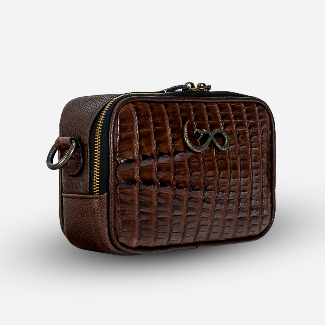 Documentera Mini - Billionaire Croc Brown