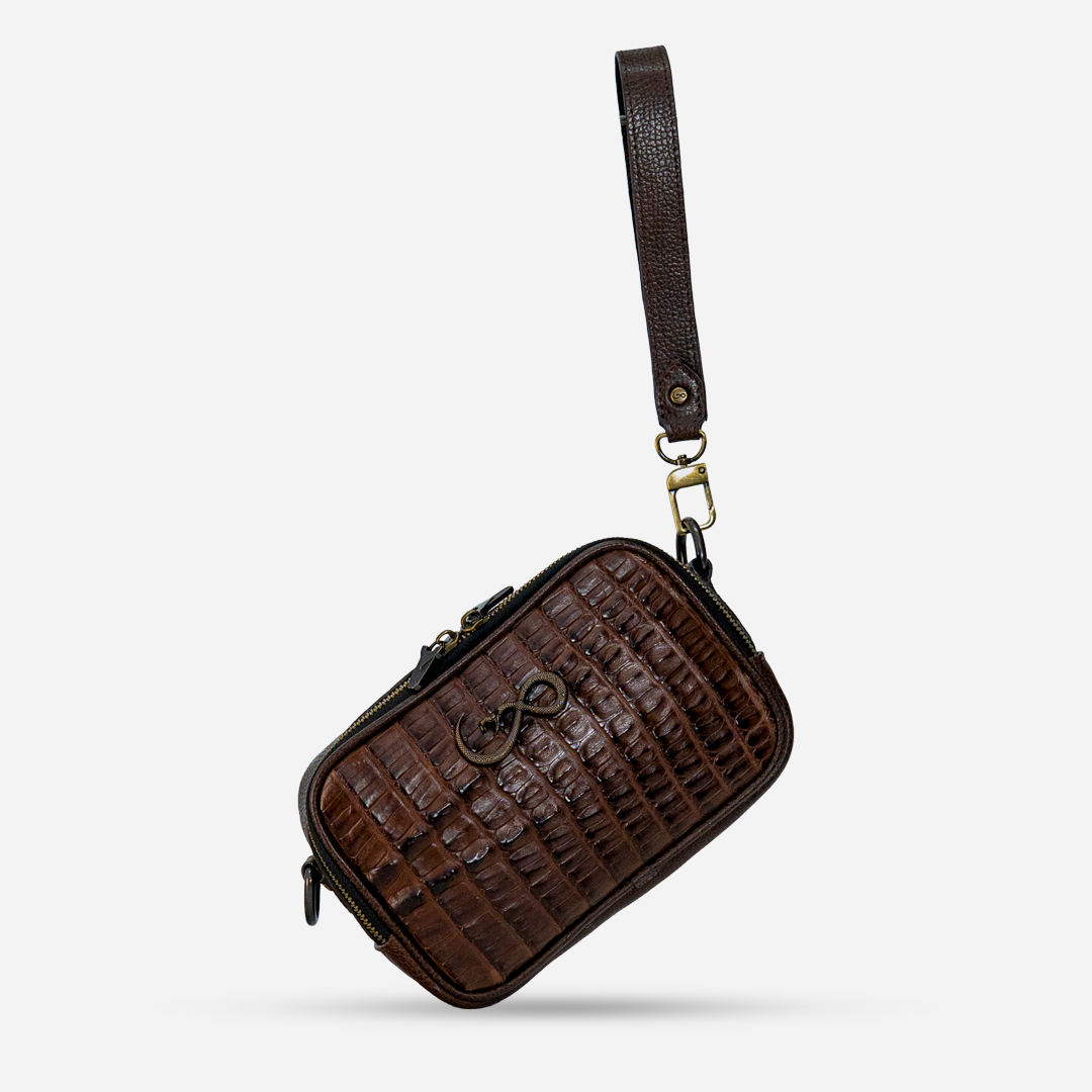 Documentera Mini - Billionaire Croc Brown