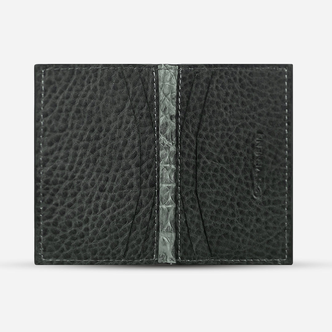 Tarjetero Vertical "Huracán" Billionaire Croc Snow