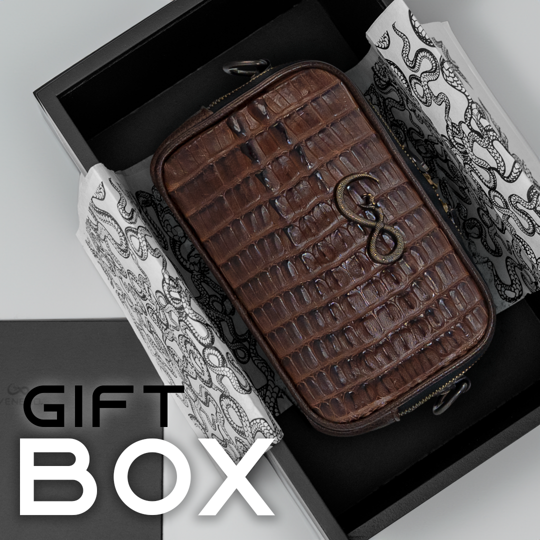 Documentera Mini - Billionaire Croc Brown