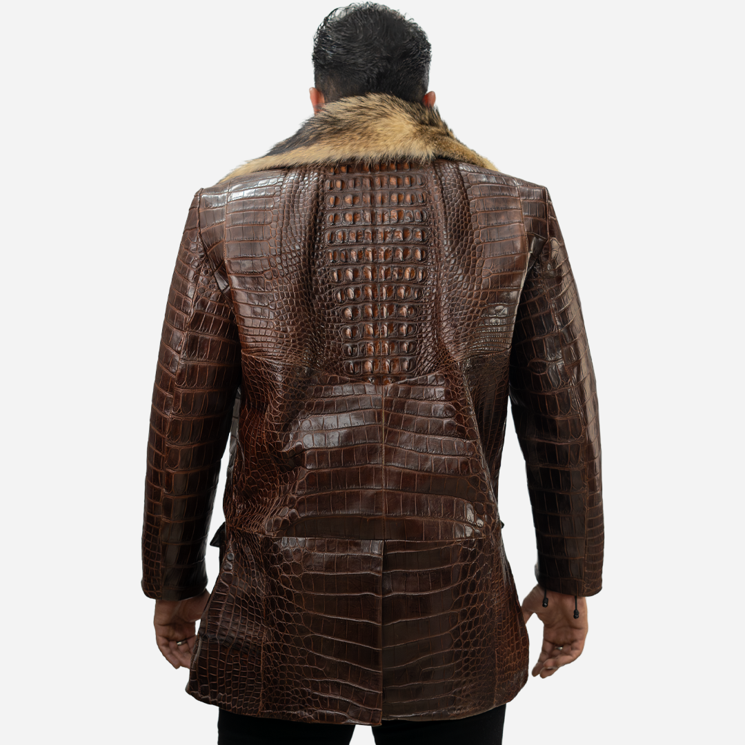 Abrigo - The Duke Billionaire Croc Brown
