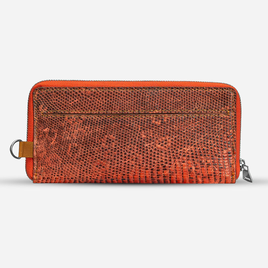 Cartera Larga "The Glam" Lizzard Solstice