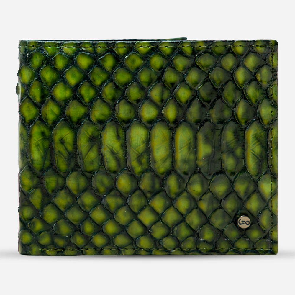 Cartera Grande "The Ambassador" Viper Green