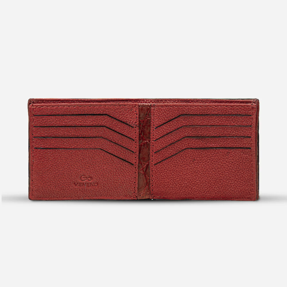 Cartera "The Grid" - Billionaire Croc Flame
