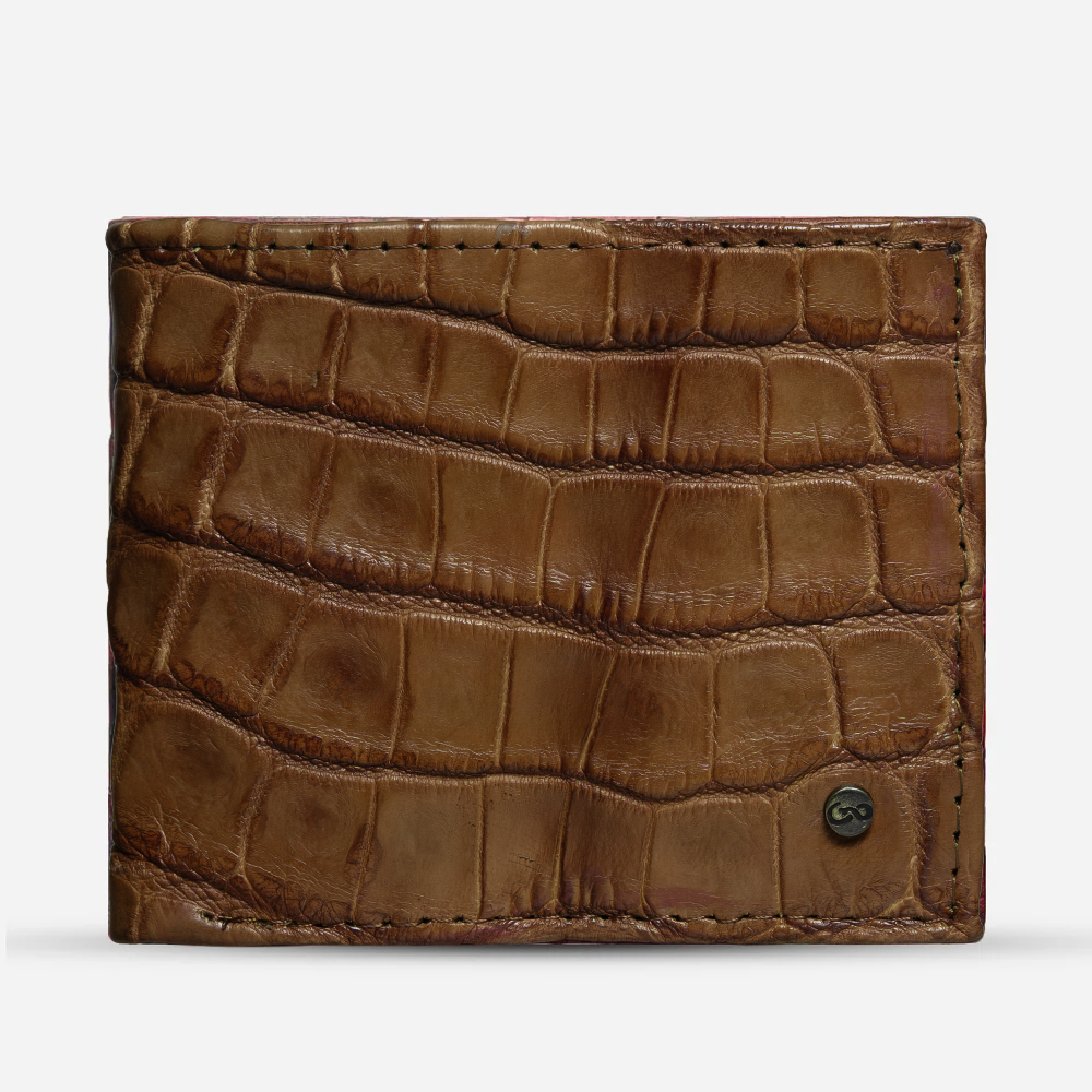 Cartera "The Grid" - Billionaire Croc Honey