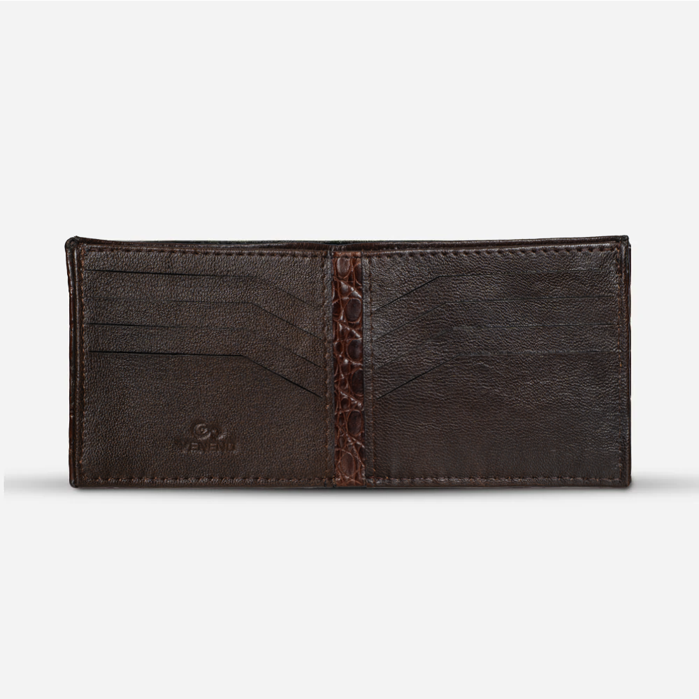 Cartera "The Grid" - Billionaire Croc Brown