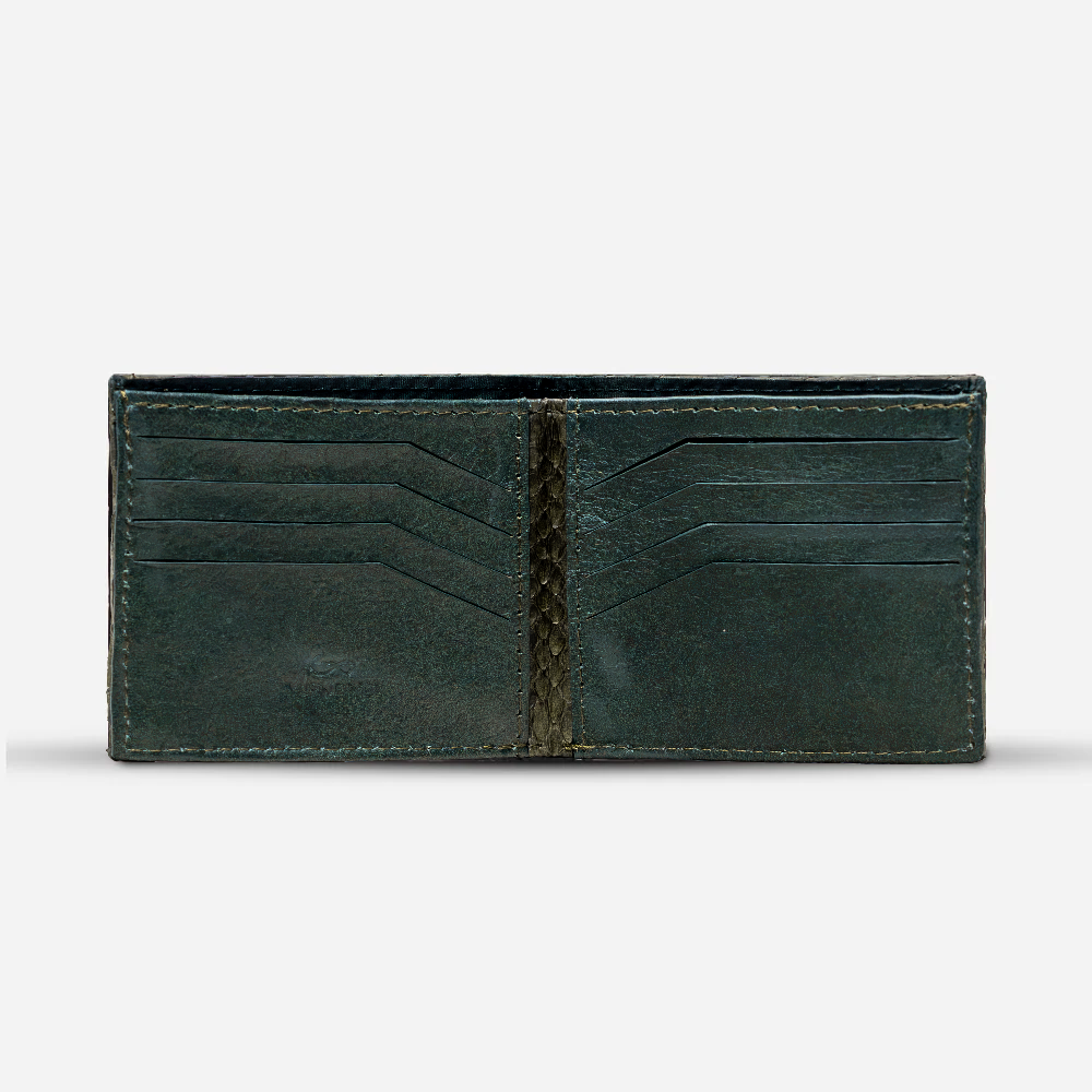 Cartera "The Grid" Smoked Python