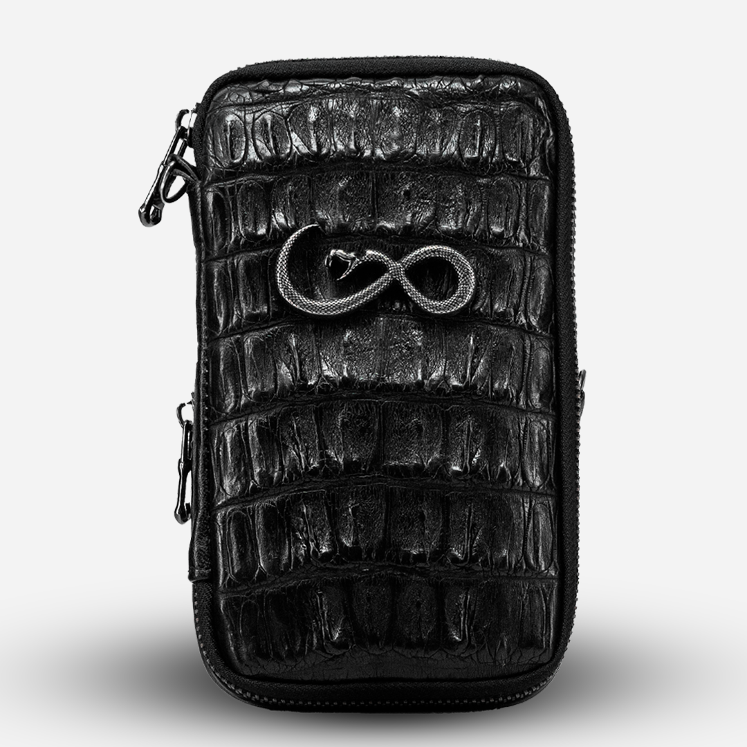 Bolso para Celular - Aike - Billionaire Croc Black
