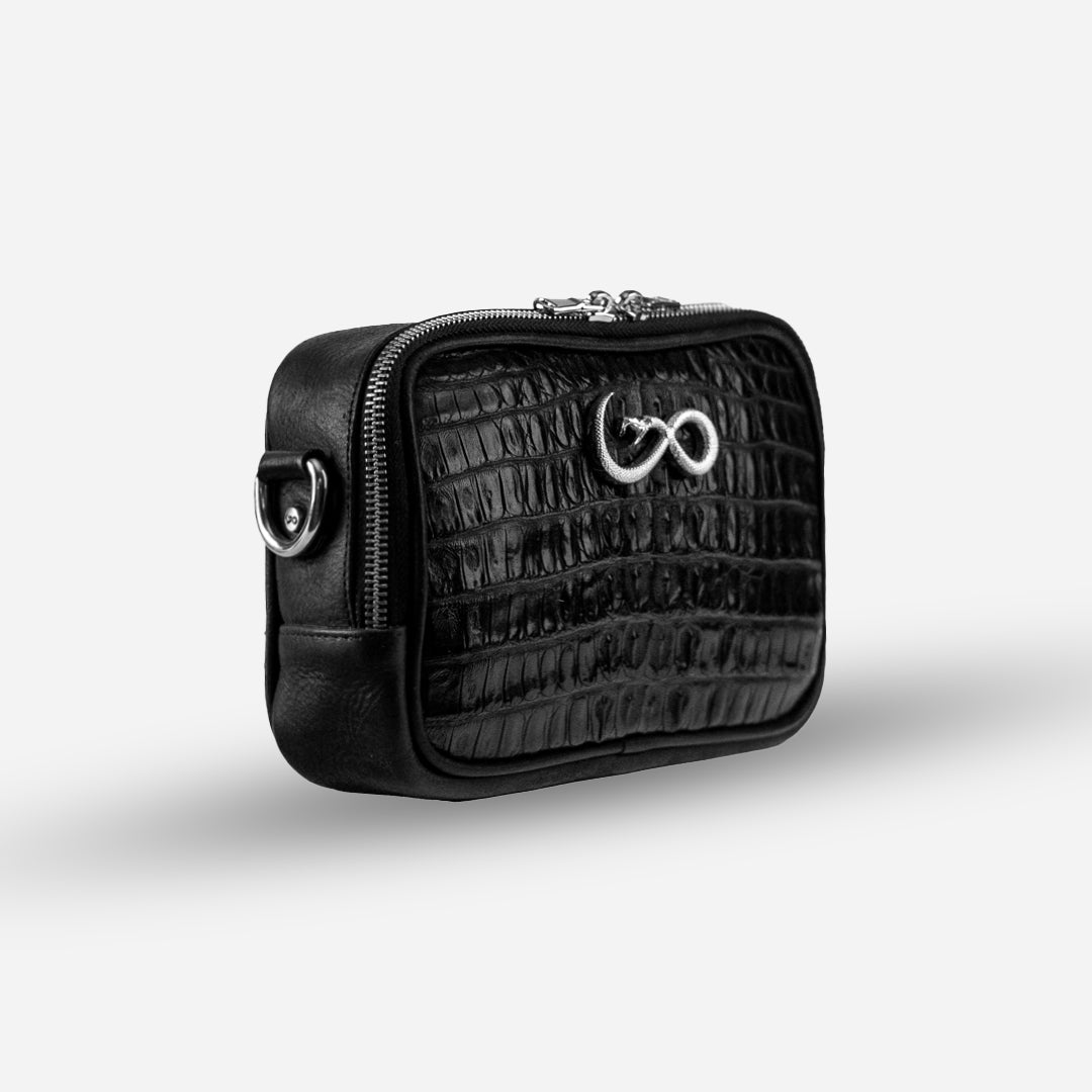 Documentera Mini - Billionaire Croc Black