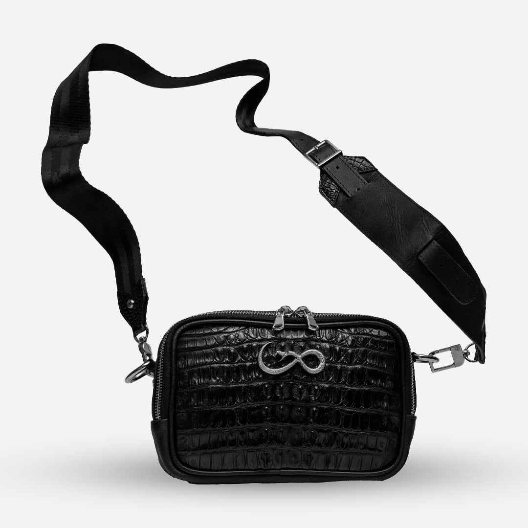 Documentera Mini - Billionaire Croc Black