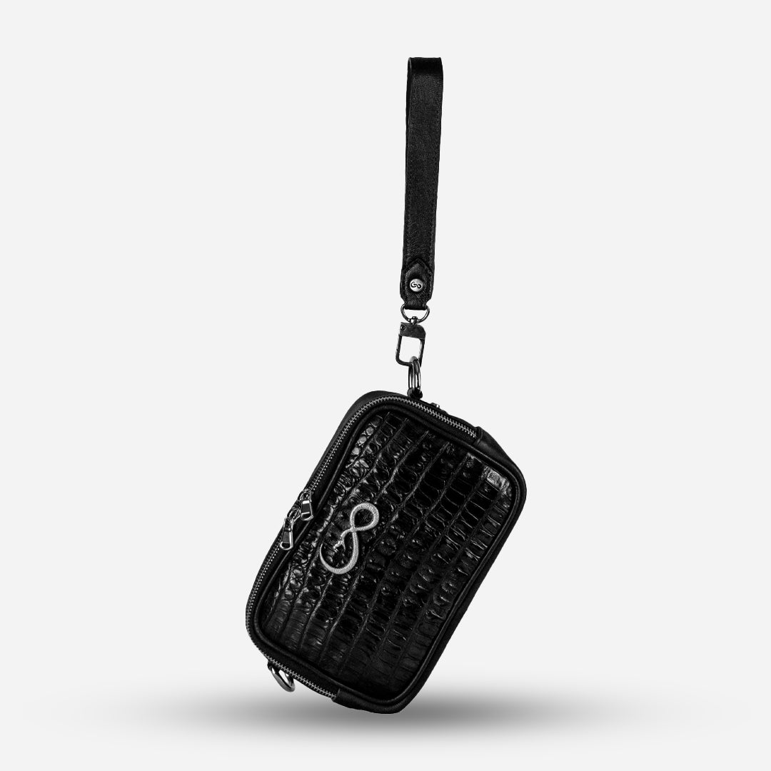 Documentera Mini - Billionaire Croc Black