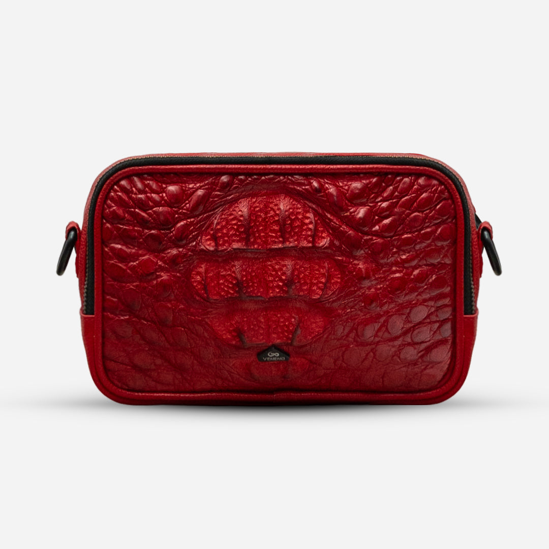 Documentera Mini - Billionaire Croc Red