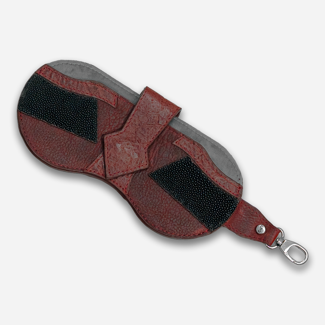 "The Mask" Porta Lentes - Merlot