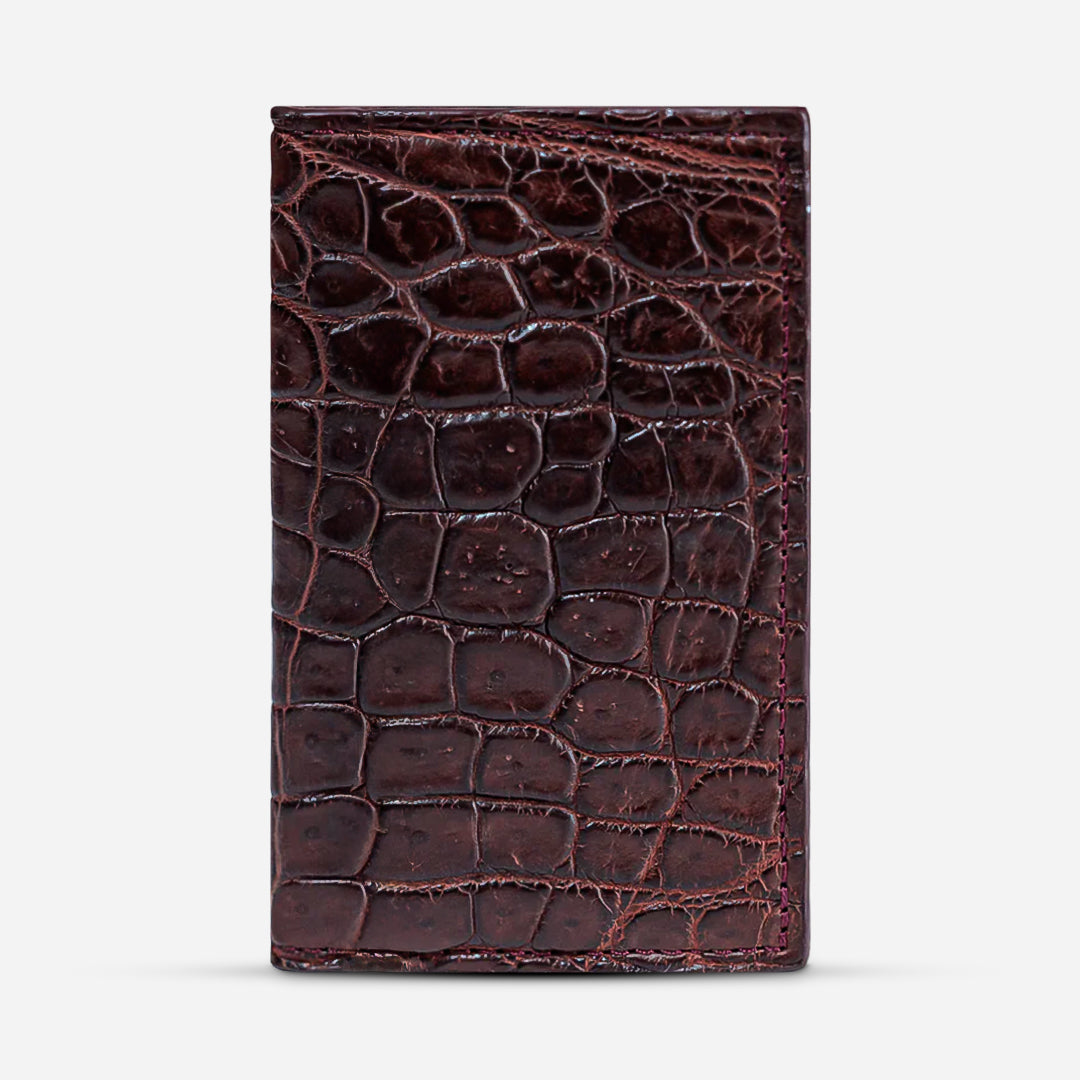 Tarjetero Vertical "Huracán" Billionaire Croc Wine