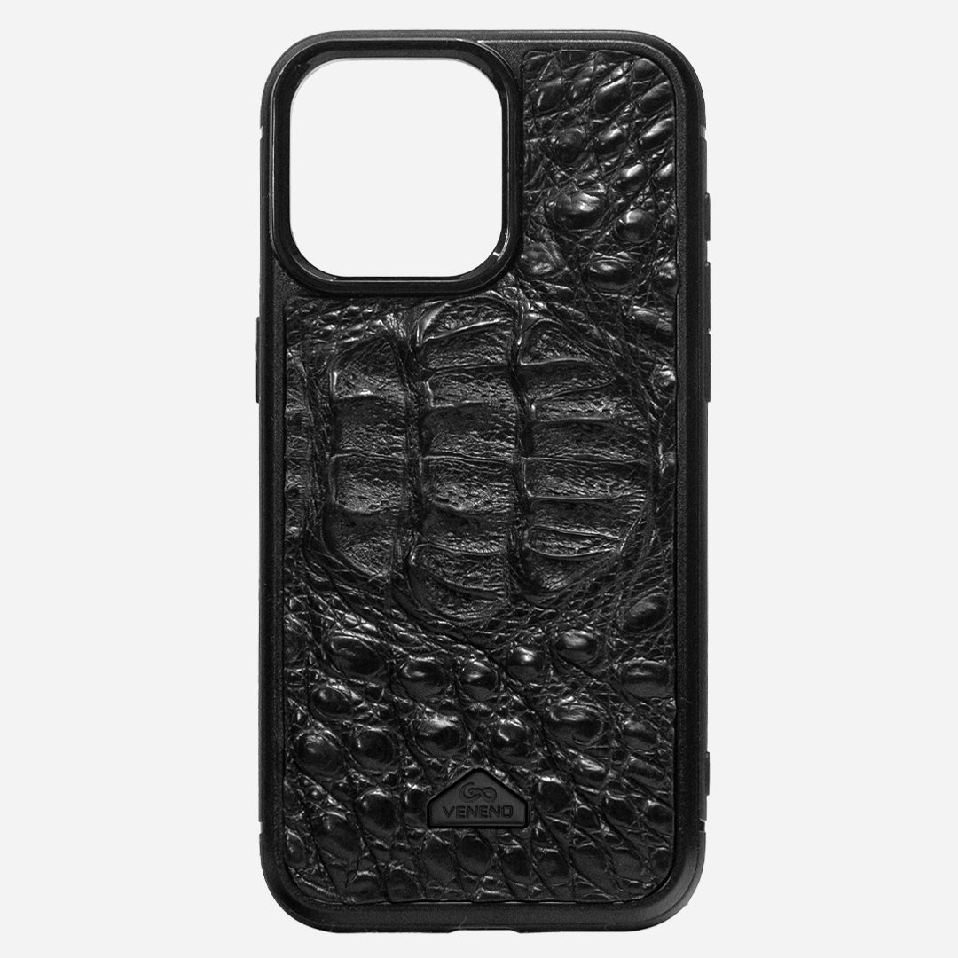 Funda iPhone 15 Pro Phantom Croc Black