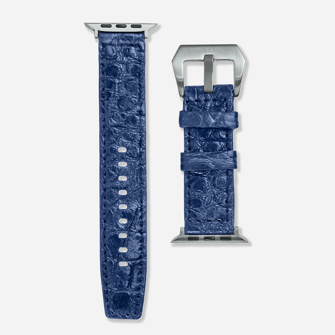 Extensible - Apple Watch Billionaire Croc Navy Blue