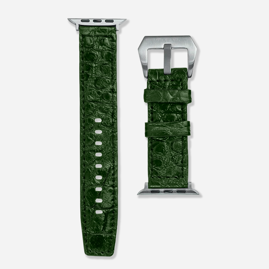 Extensible - Apple Watch Billionaire Croc Green