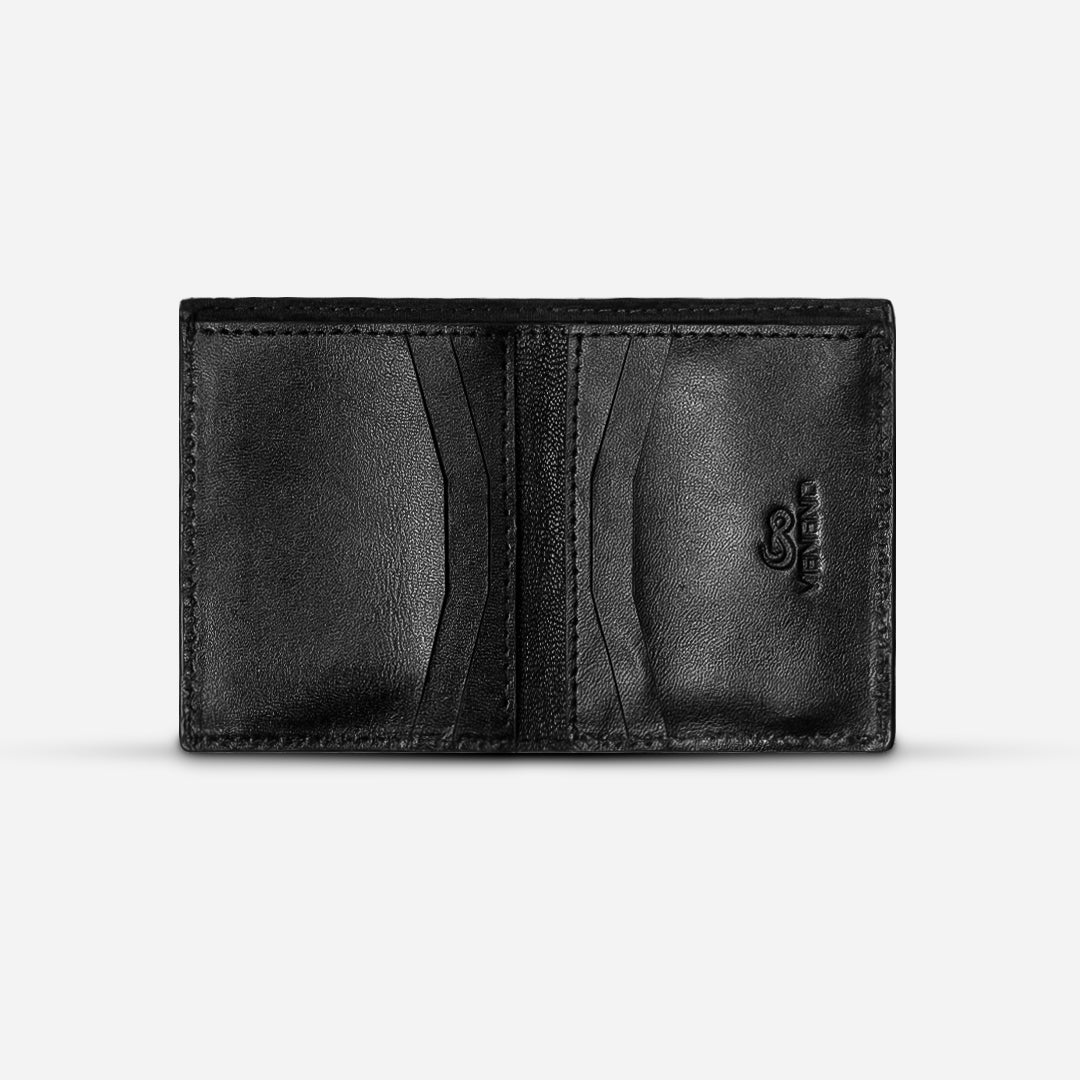 Cartera Compacta "The TIE"-Deep Black