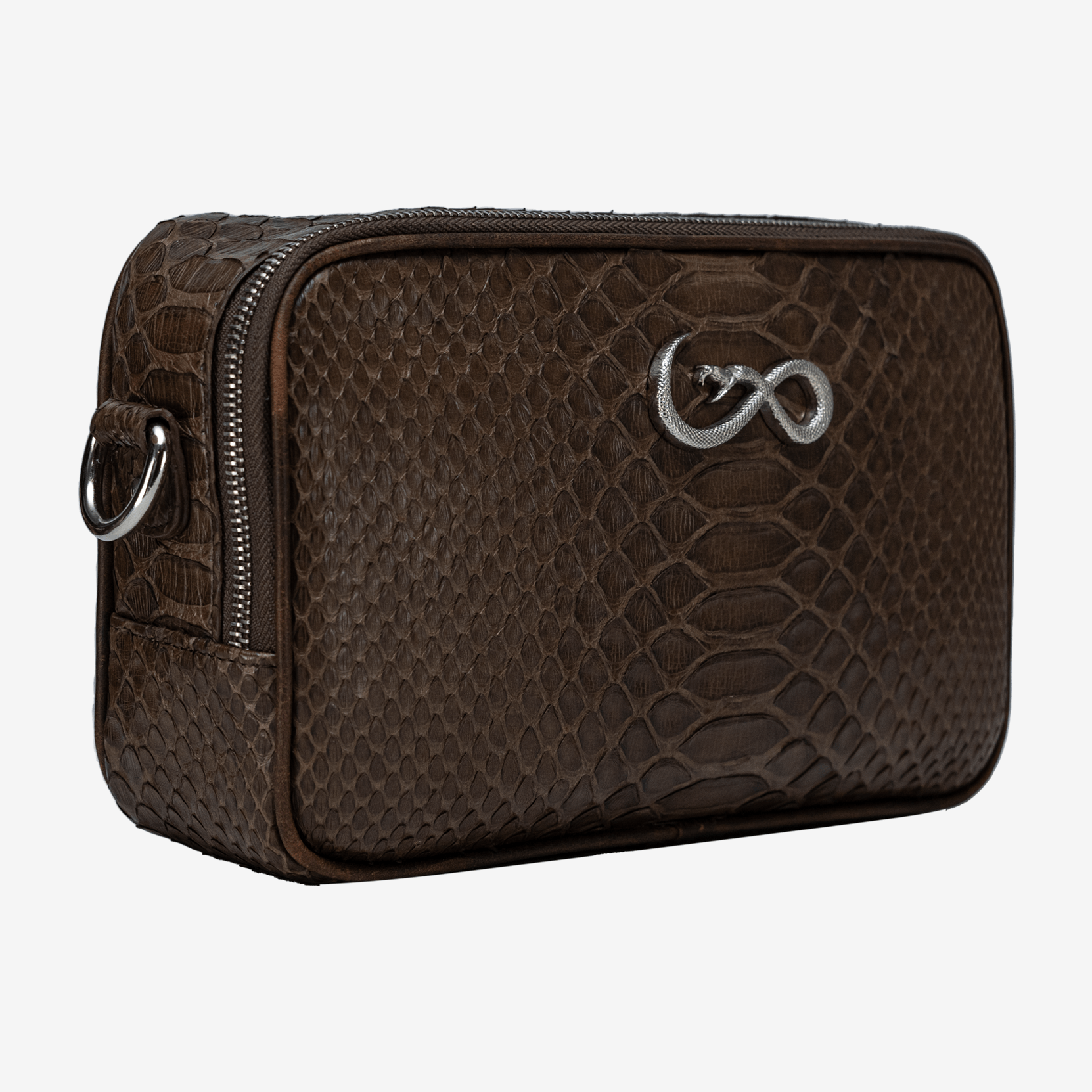 Veneno Bolso "Aisha" - Chocolate Python
