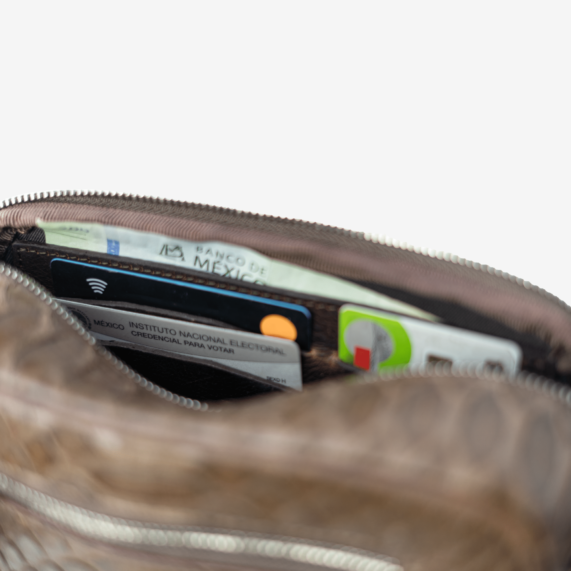 Veneno Bolso "Aisha" - Chocolate Python