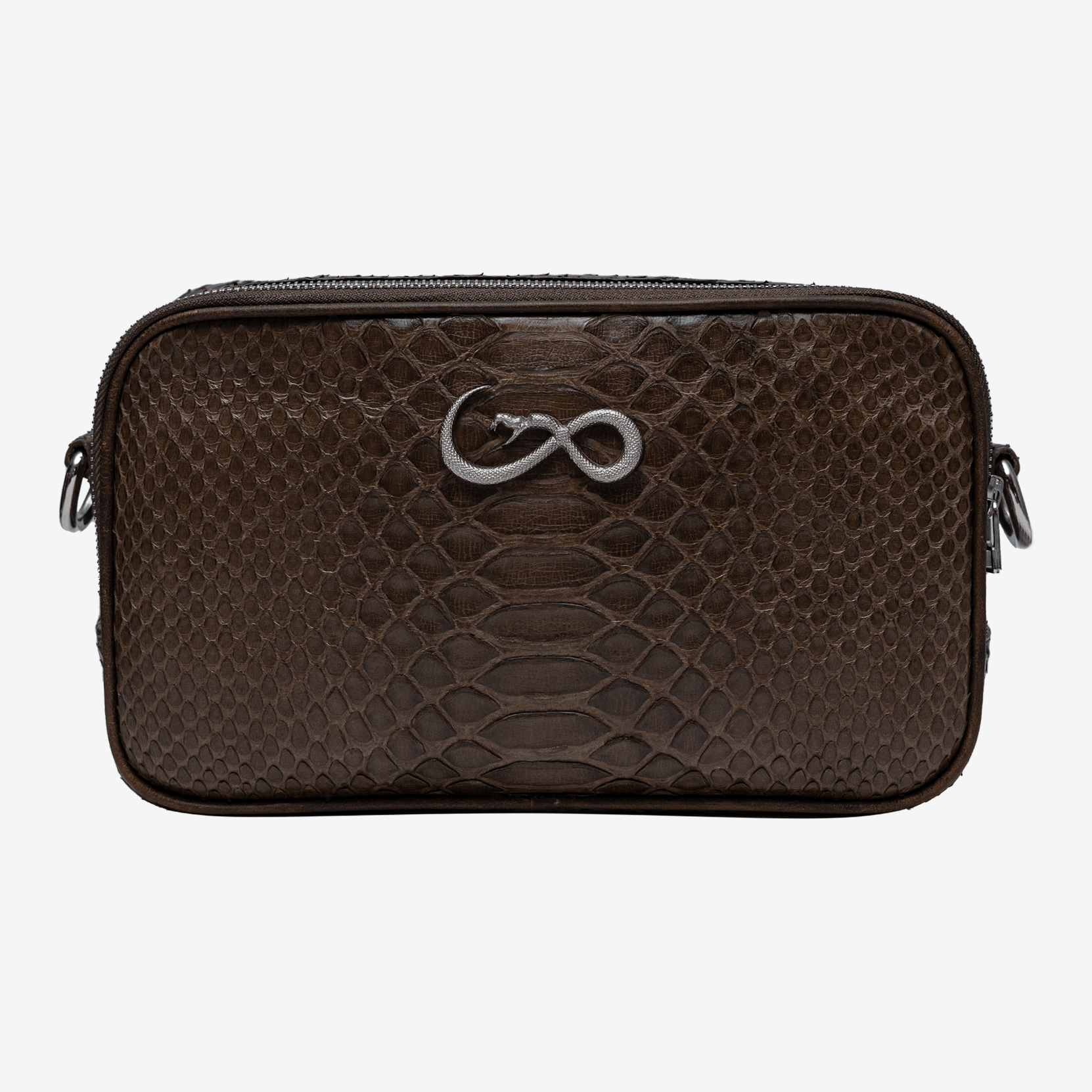 Veneno Bolso "Aisha" - Chocolate Python