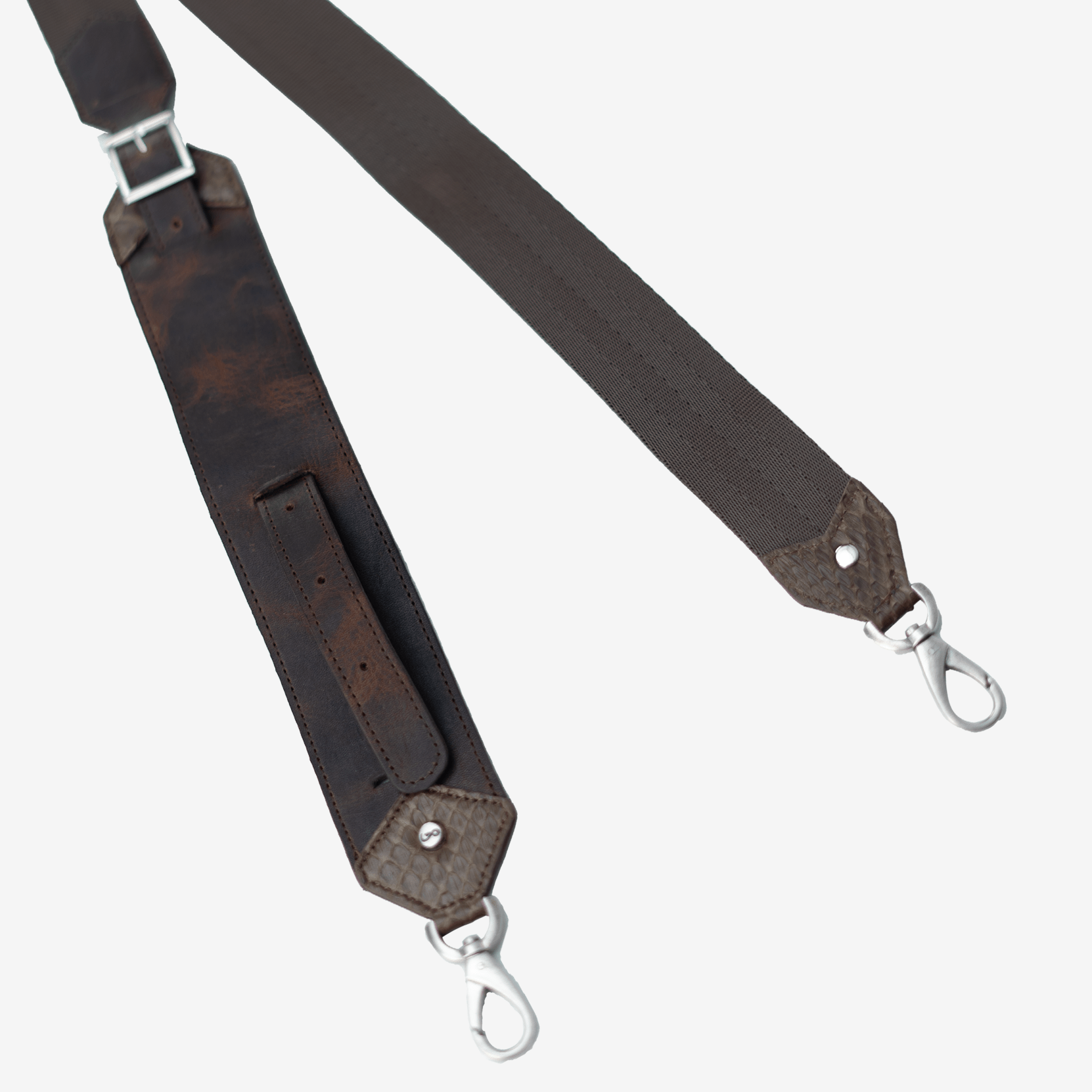 Veneno Bolso "Aisha" - Chocolate Python