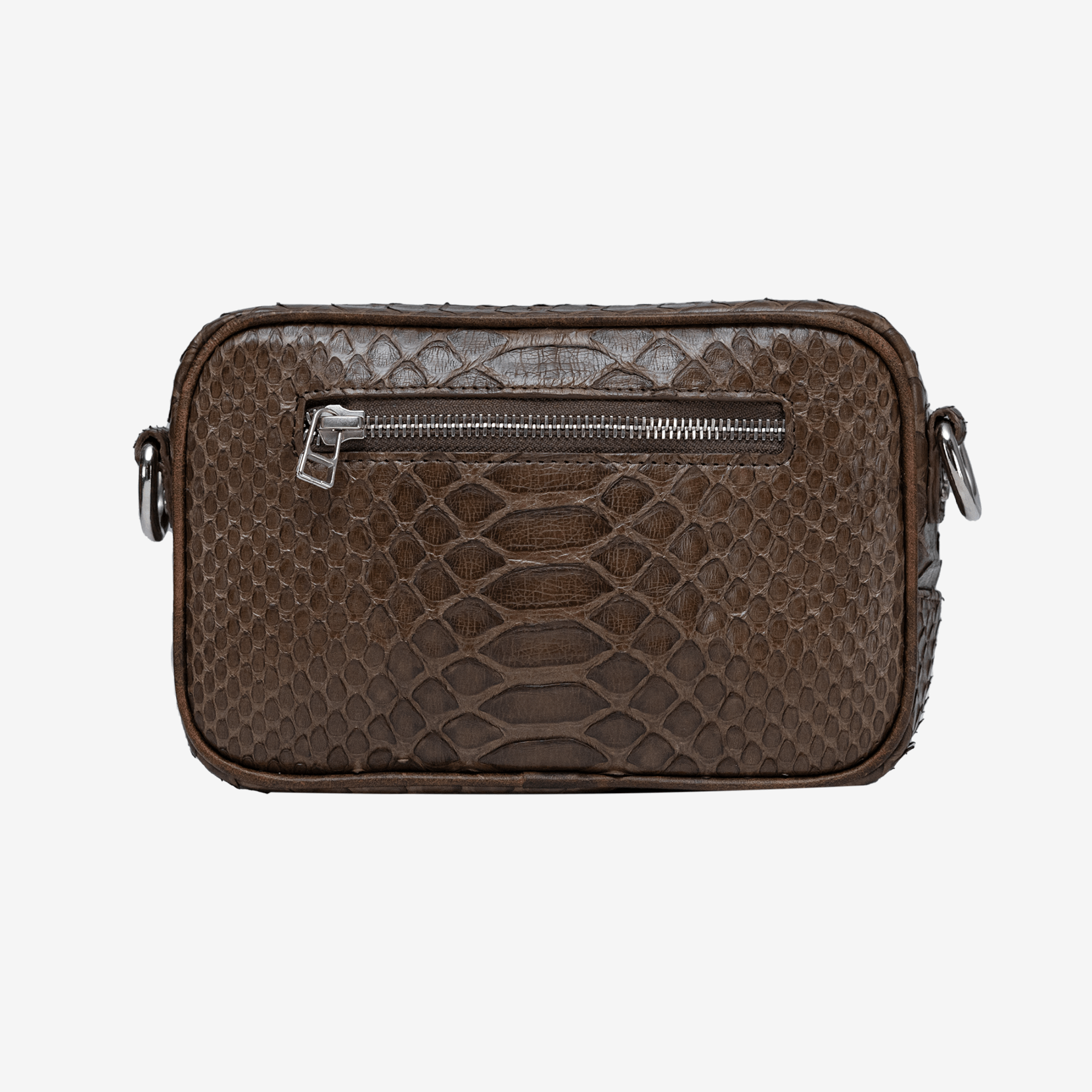 Veneno Bolso Mini "Aisha" -Chocolate Python