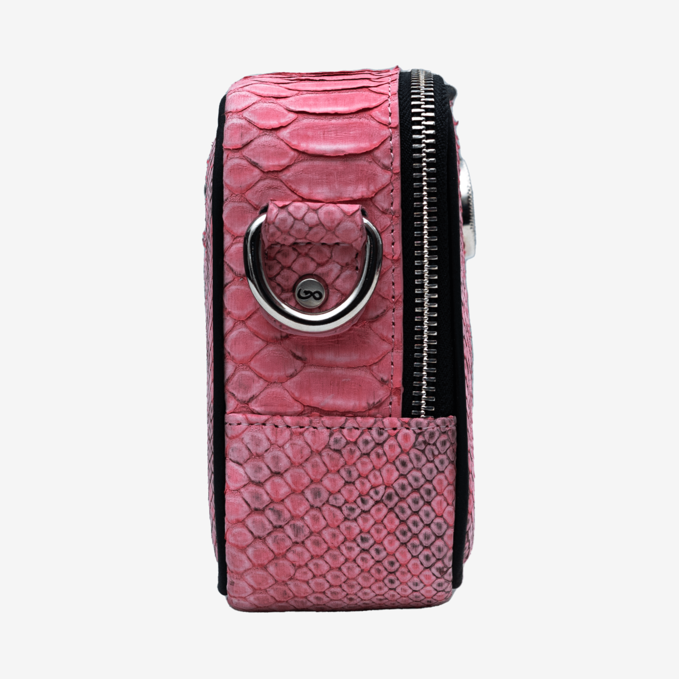 Veneno Bolso Mini "Aisha" -Pink Python