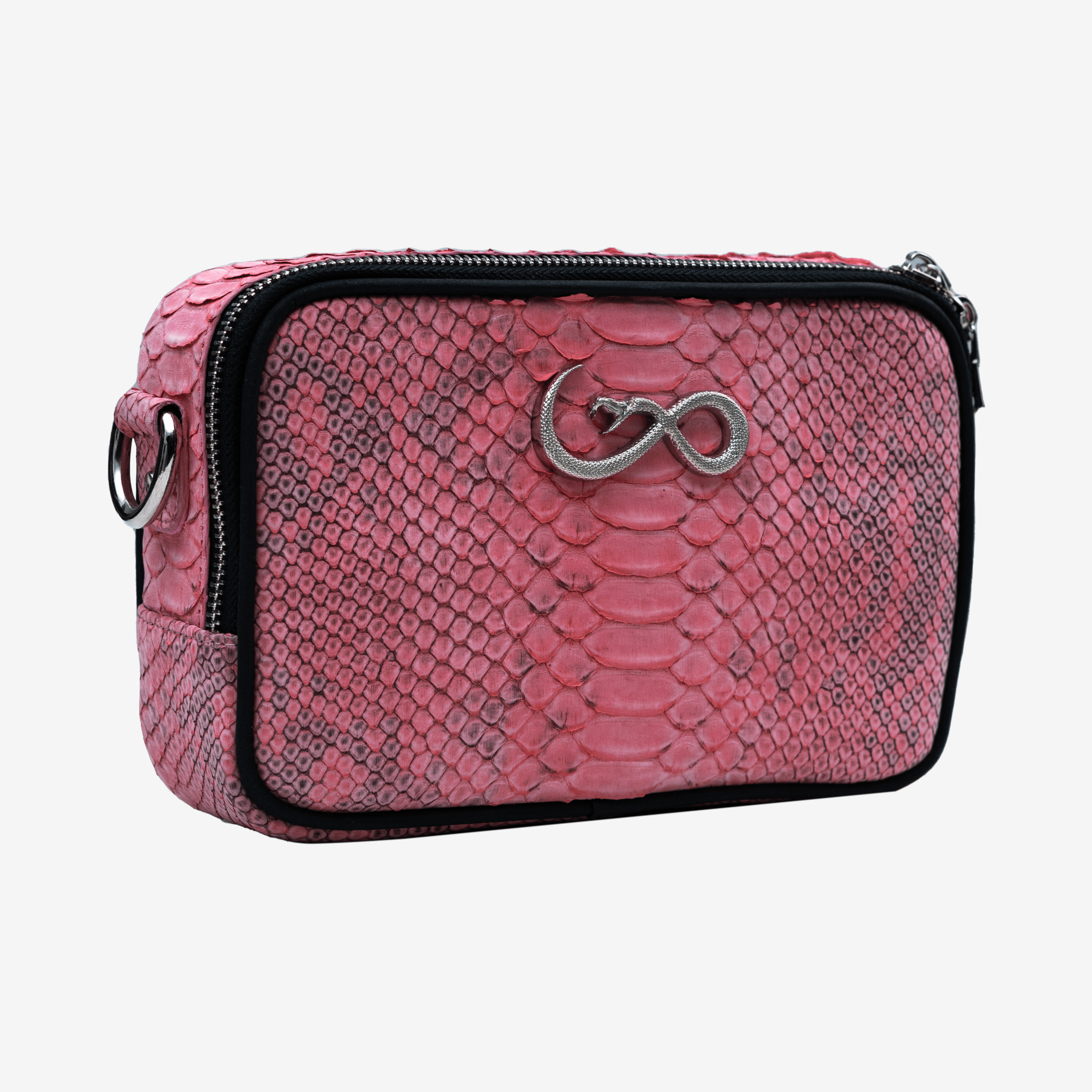 Veneno Bolso Mini "Aisha" -Pink Python