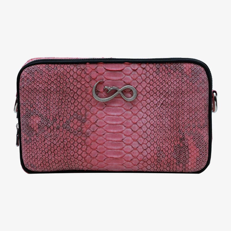 Veneno Bolso Mini "Aisha" -Pink Python