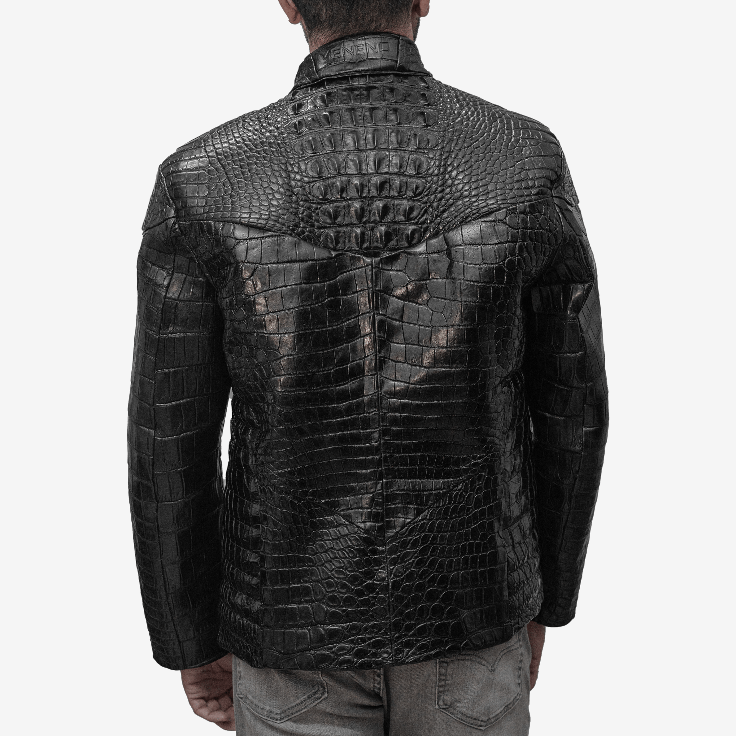 Veneno Chamarra Chamarra - Fearless Billionaire Full Croc Black Knight
