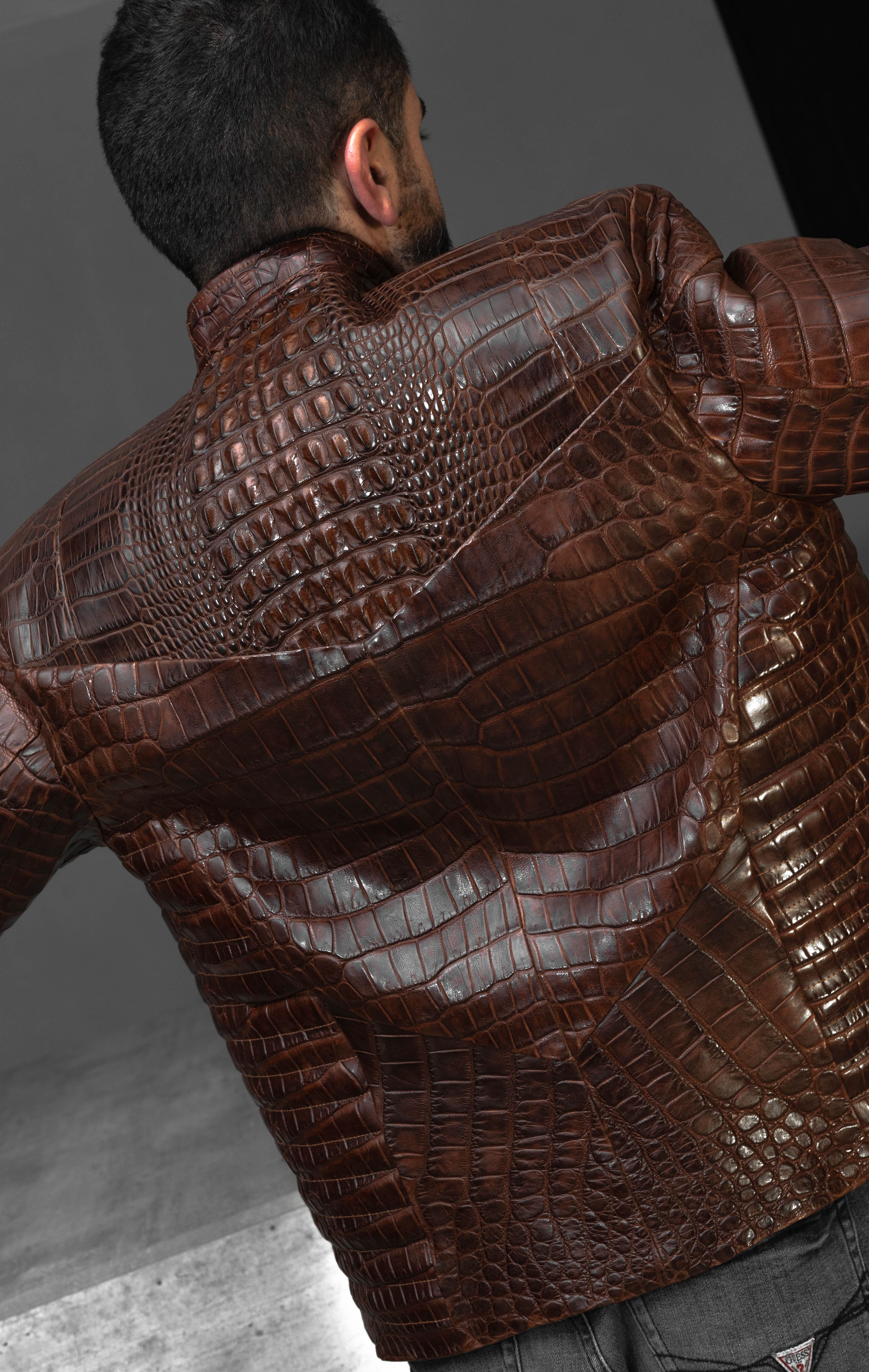 Veneno Chamarra Chamarra - Fearless Billionaire Full Croc Whiskey