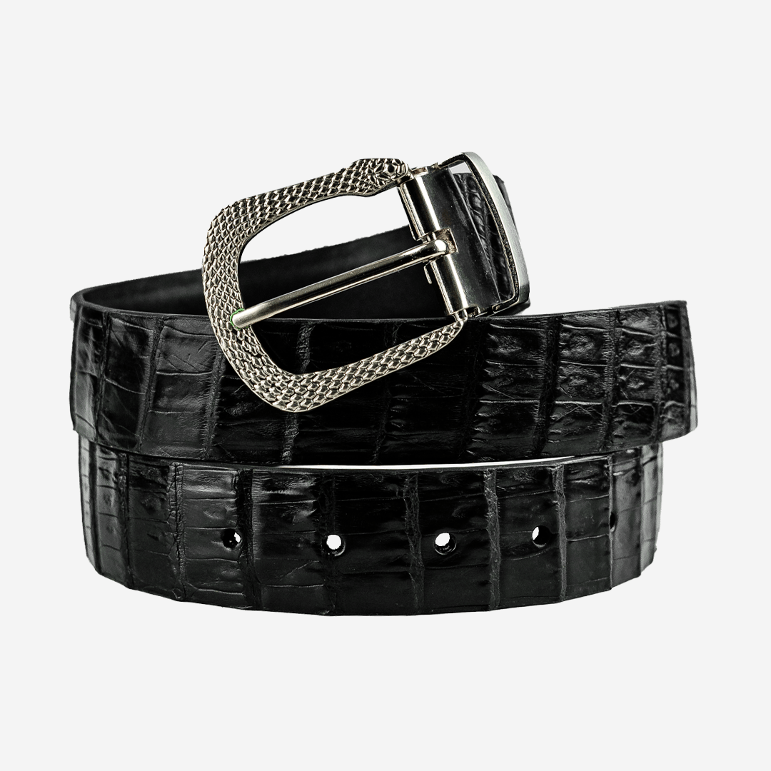 Veneno Cinturón – Billionaire Croc Black