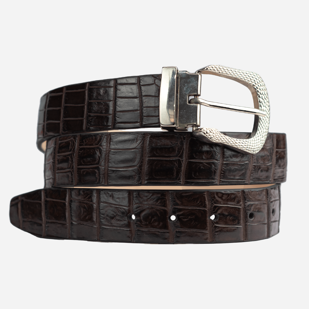 Veneno Cinturón – Billionaire Croc Brown