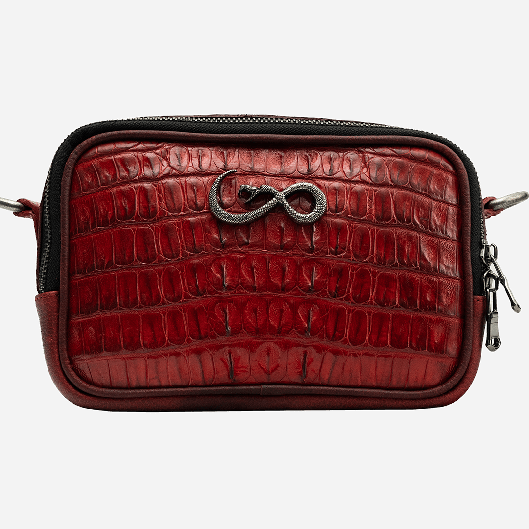 Veneno Documentera Mini - Billionaire Croc Red