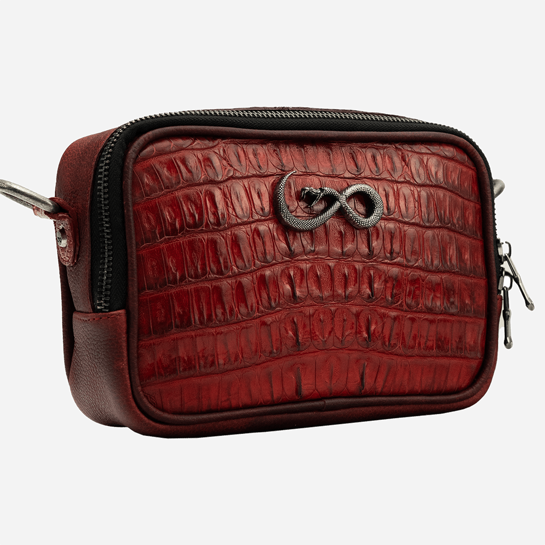Veneno Documentera Mini - Billionaire Croc Red