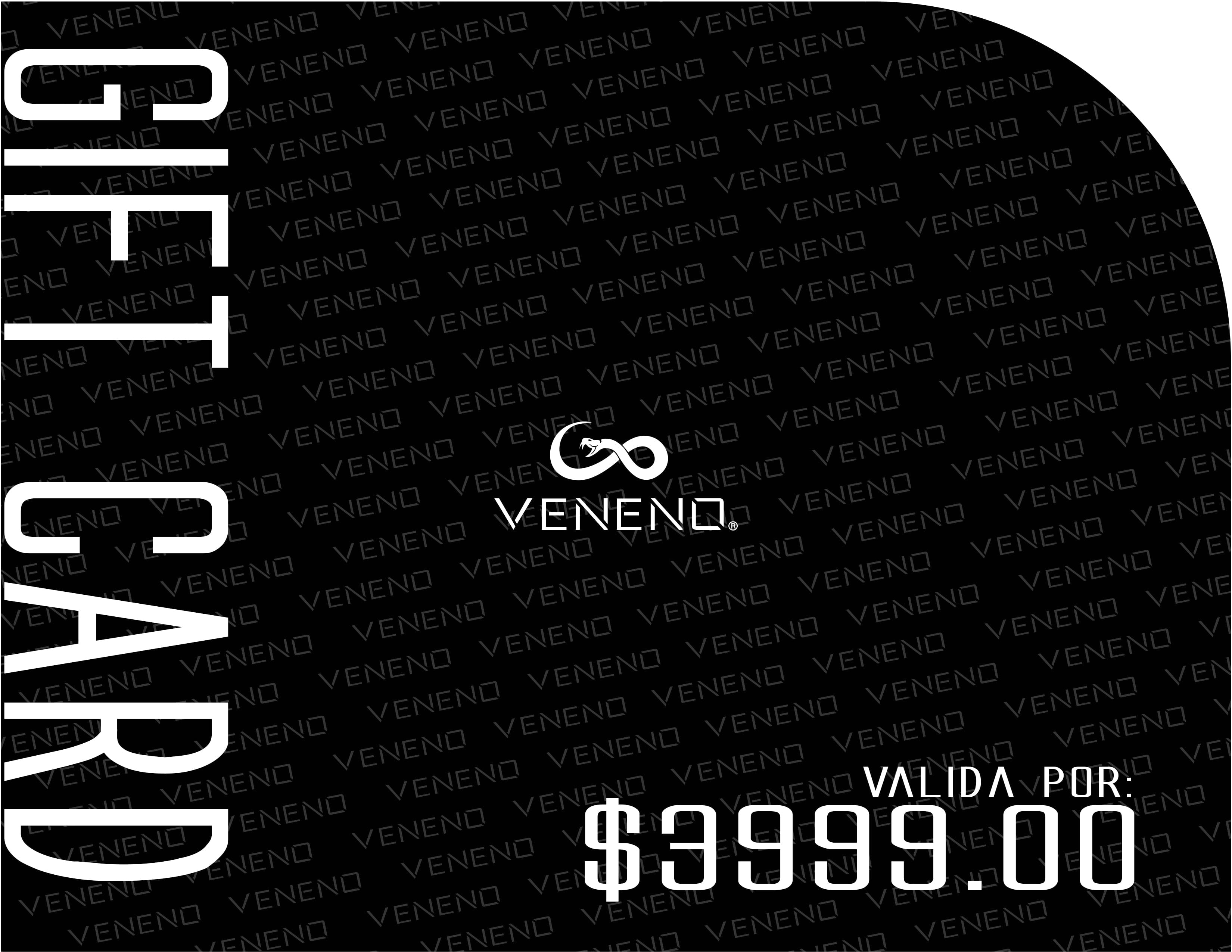 Veneno Leather Goods 3999,00 MXN Gift Card