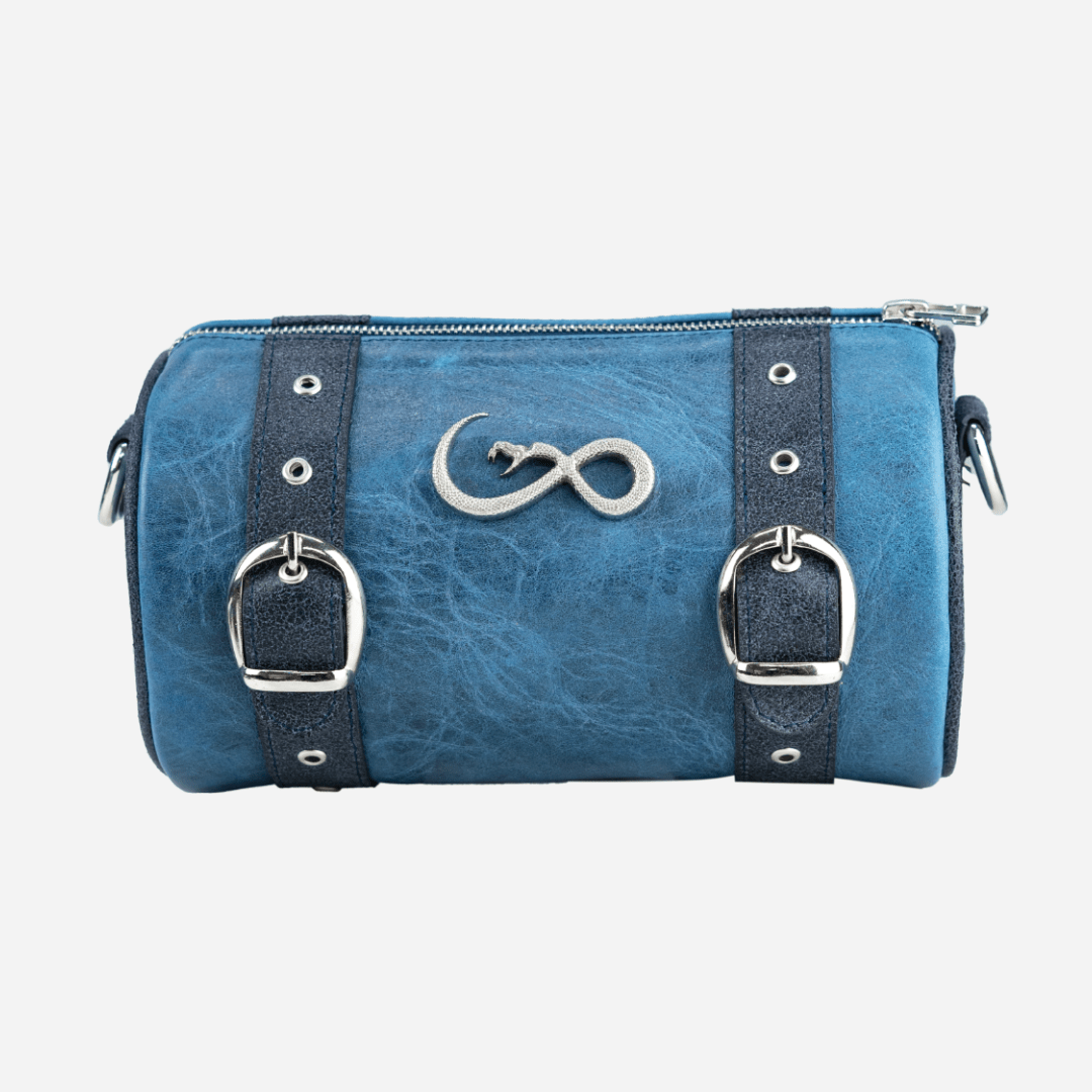 Veneno Leather Goods Bolso "Celeste" - Indigo