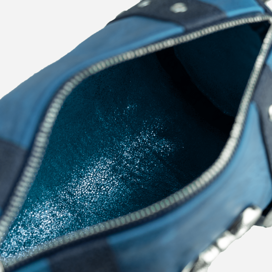 Veneno Leather Goods Bolso "Celeste" - Indigo
