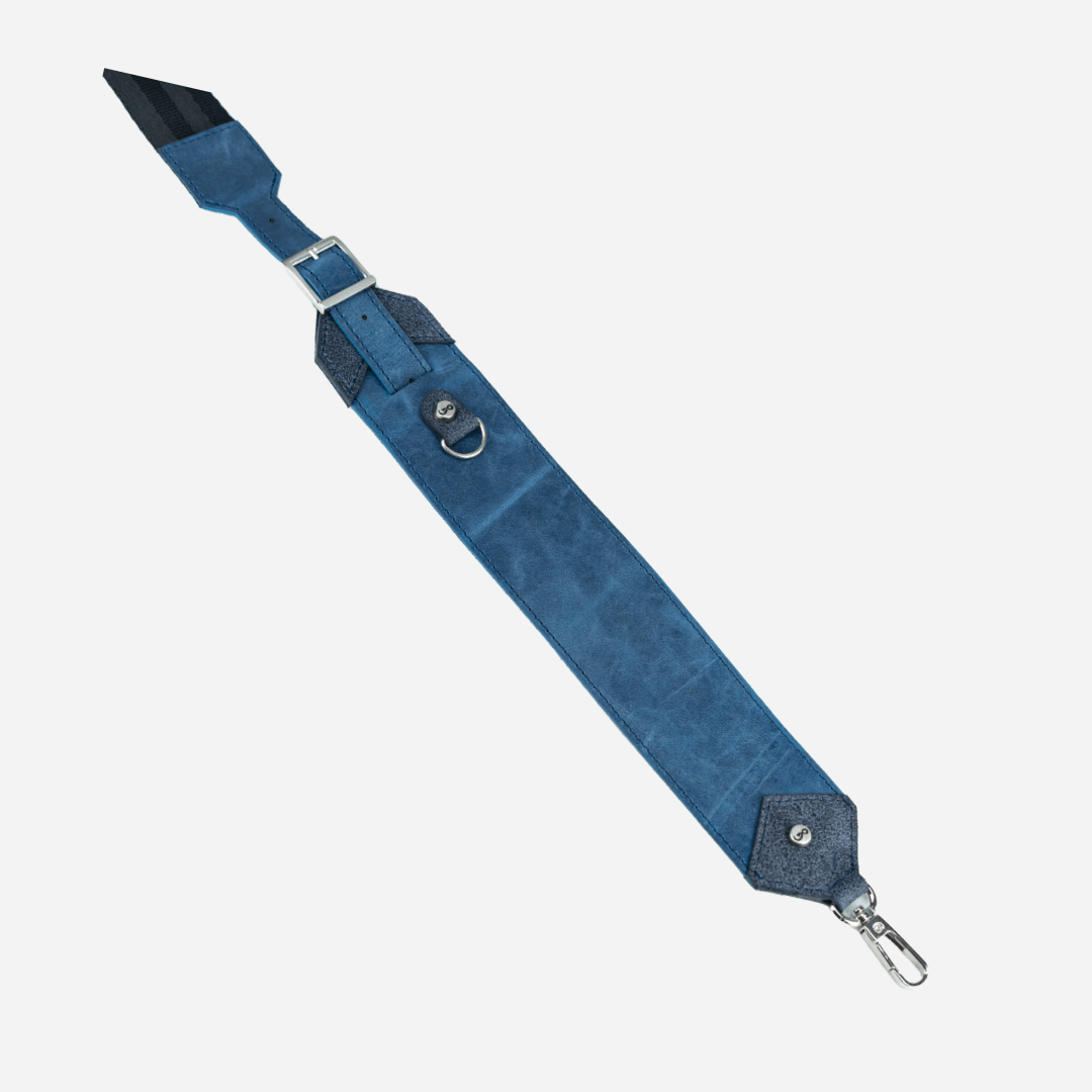 Veneno Leather Goods Bolso "Celeste" - Indigo