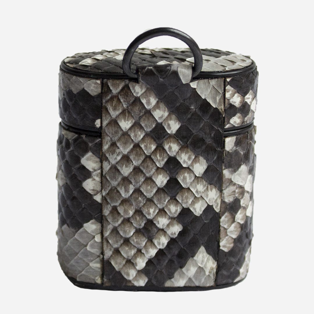 Veneno Leather Goods Funda “Airpods Cage” Python Natural