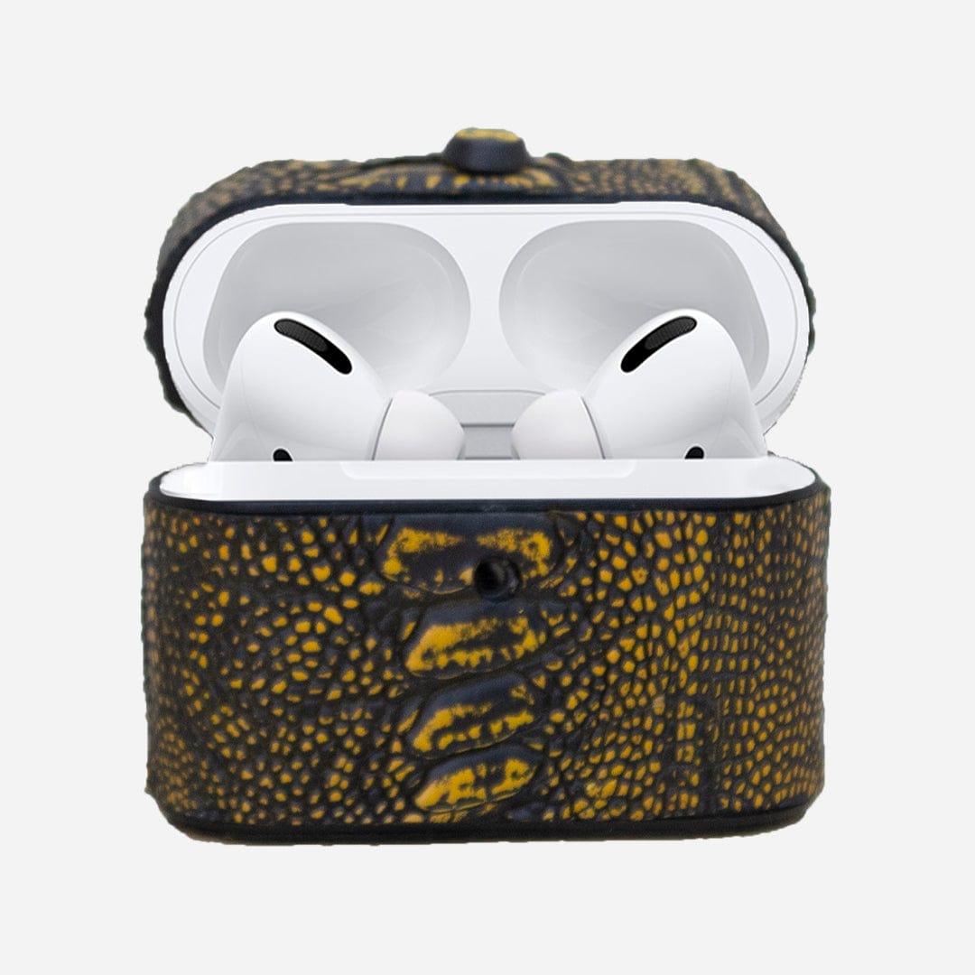 Veneno Leather Goods Funda “Airpods PRO” Ostrich Fornax