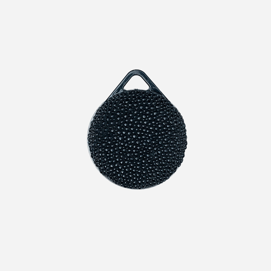 Veneno Leather Goods Funda AirTag - Stingray Black