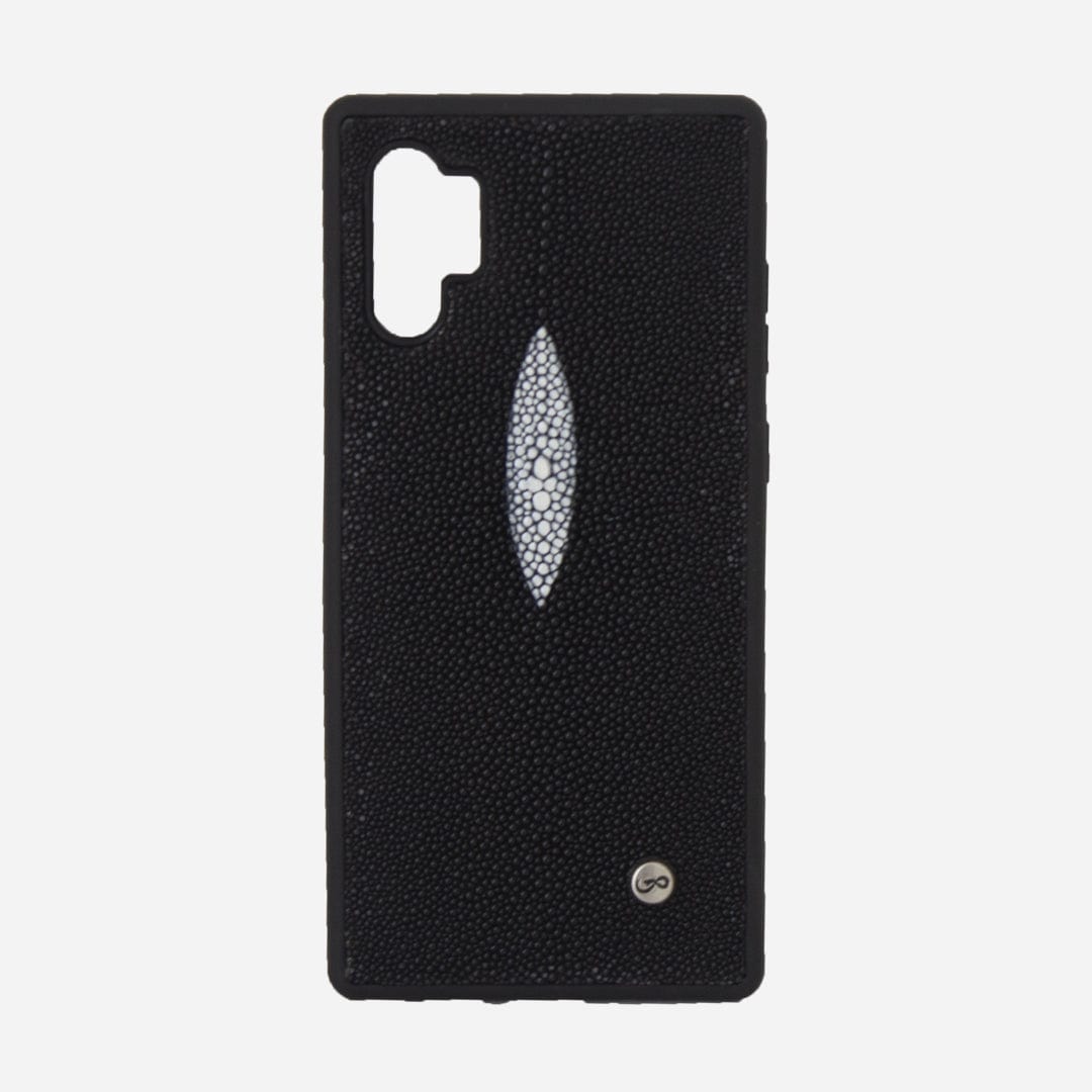 Veneno Leather Goods Funda Note 10 Plus - Stingray Black